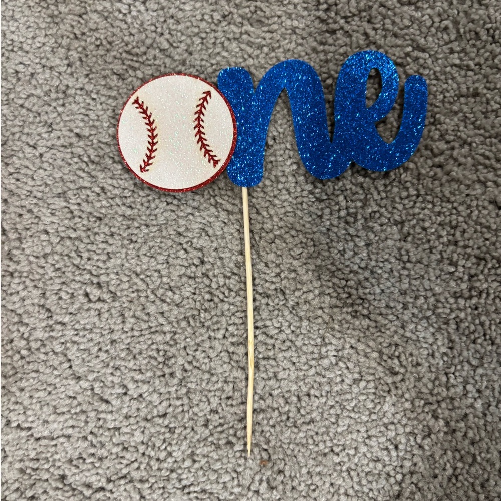 First Birthday Baseball decor